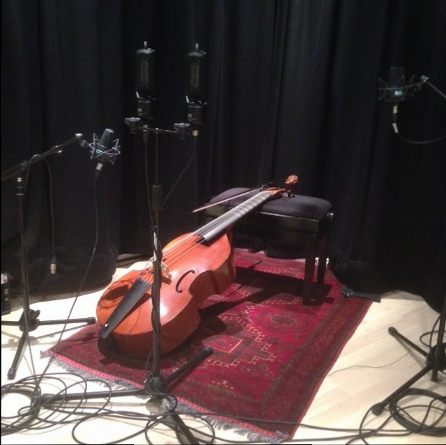 The first recording studio for "The unquickening pace"